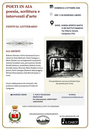 Poeti in Aia – Poesia, scrittura e interventi d’arte