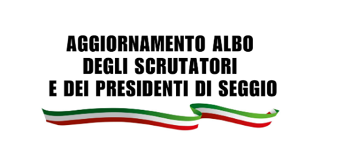 Aggiornamento annuale Albo Presidenti ed Albo Scrutatori di seggio Elettorale